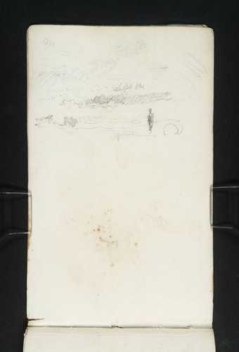 ‘A Cloudy Sky, with Rain‘, Joseph Mallord William Turner, c.1820–40 | Tate