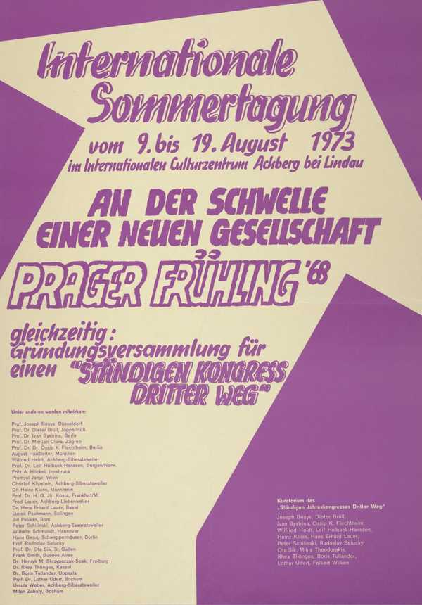 Internationale Sommertagung. Lindau