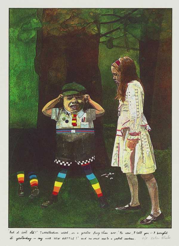 ‘But isn’t it old!’ Tweedledum cried