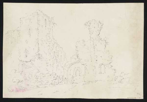 The Ruins of Middleham Castle, Yorkshire