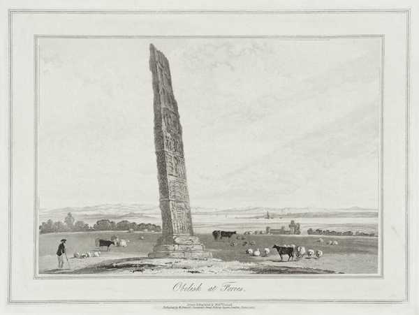 ‘Obelisk at Forres‘, William Daniell | Tate