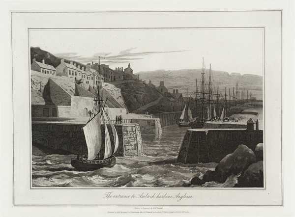 The Entrance to Almwych Harbour, Anglesea