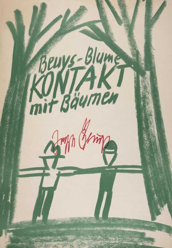 Beuys-Blume Kontakt mit Baumen Bonn
