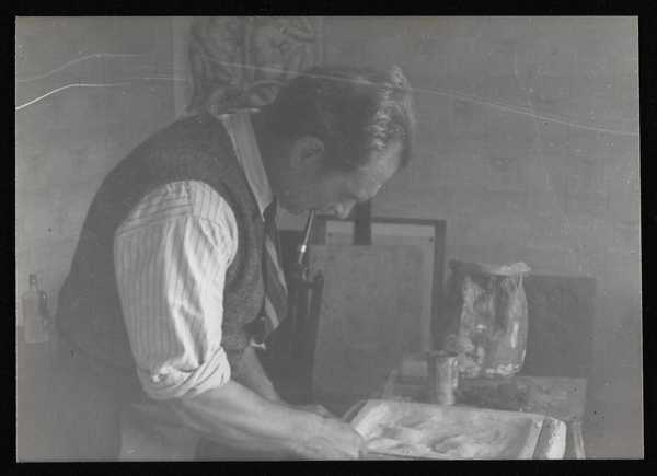 Photograph of Ernst H. Blensdorf at Hutchinson Internment Camp‘, Major ...