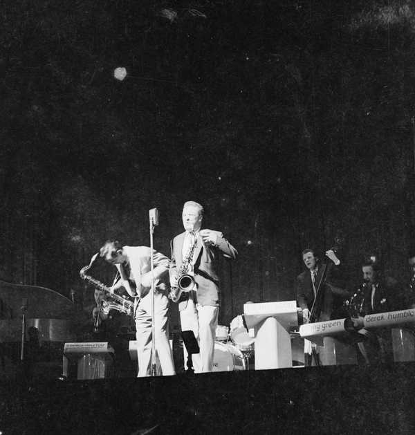 Photograph Showing Jazz Musicians Performing On Stage, Possibly Ronnie ...