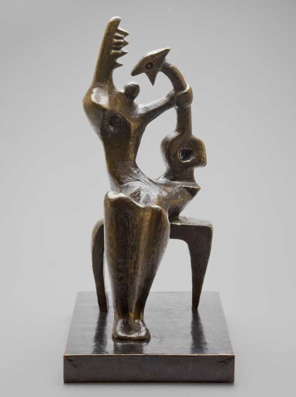 Mother and Child', Henry Moore OM, CH, 1953, cast c.1954 | Tate