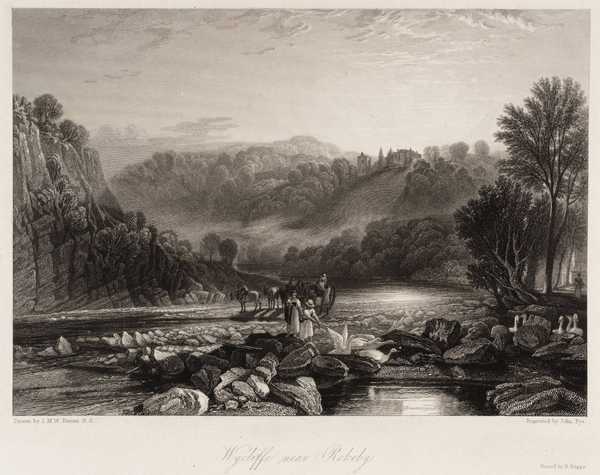 Turner Rokeby ‘Wycliffe, near Rokeby‘, after Joseph Mallord William Turner, 1823 | Tate