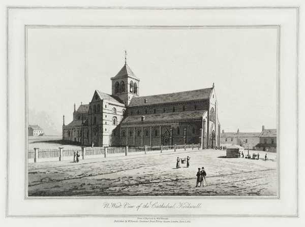 N. West View of the Cathedral, Kirkwall