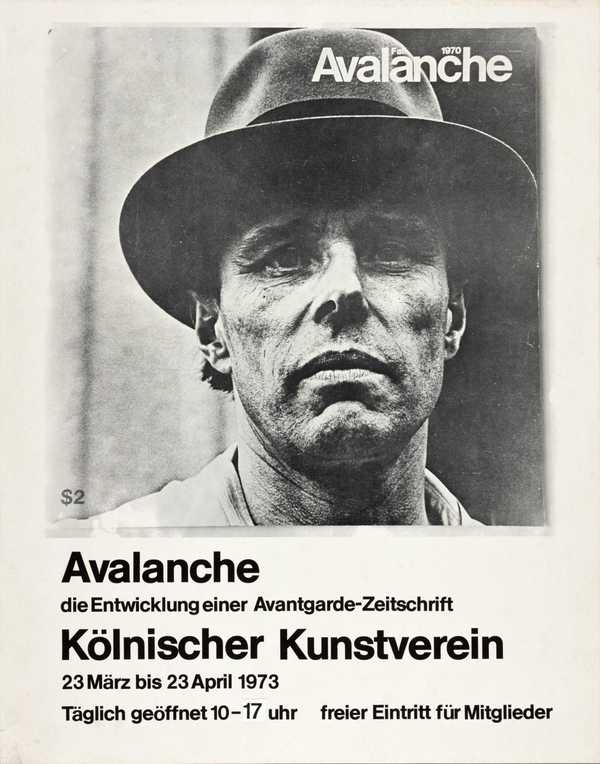 Avalanche 1970. Kölnischer Kunstverein