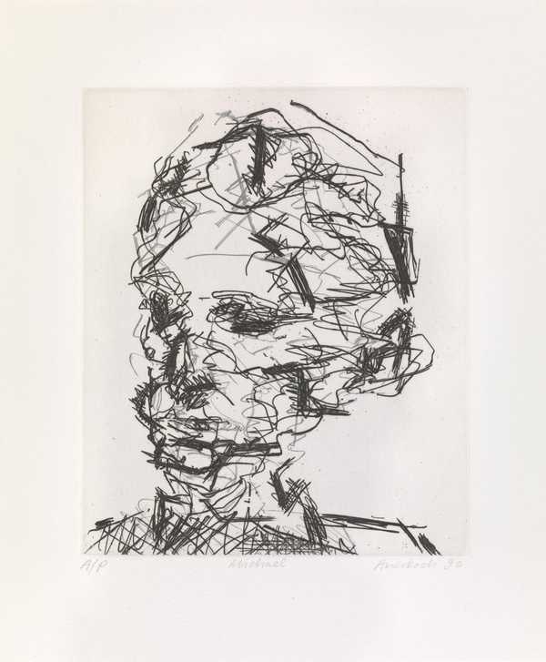 ‘michael‘ Frank Auerbach 1990 Tate