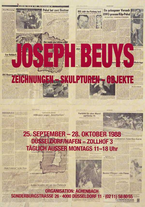 Joseph Beuys: Zeichnungen - Skulpturen - Objekte. Düsseldorf