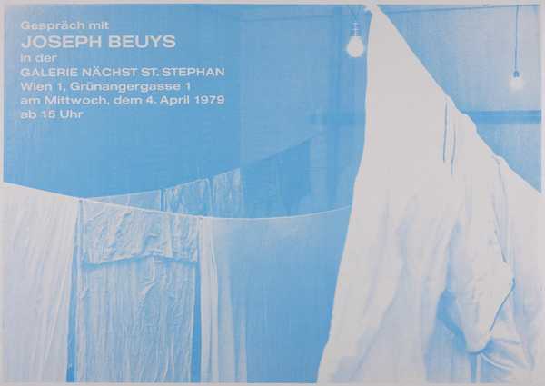 Gespräch mit Joseph Beuys. Galerie Nächst St. Stephan