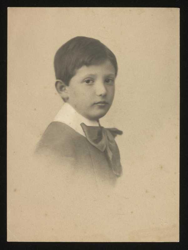 Photograph of Karl von Motesiczky as a child‘, Kosel, [c.1910s]‘, Kosel ...