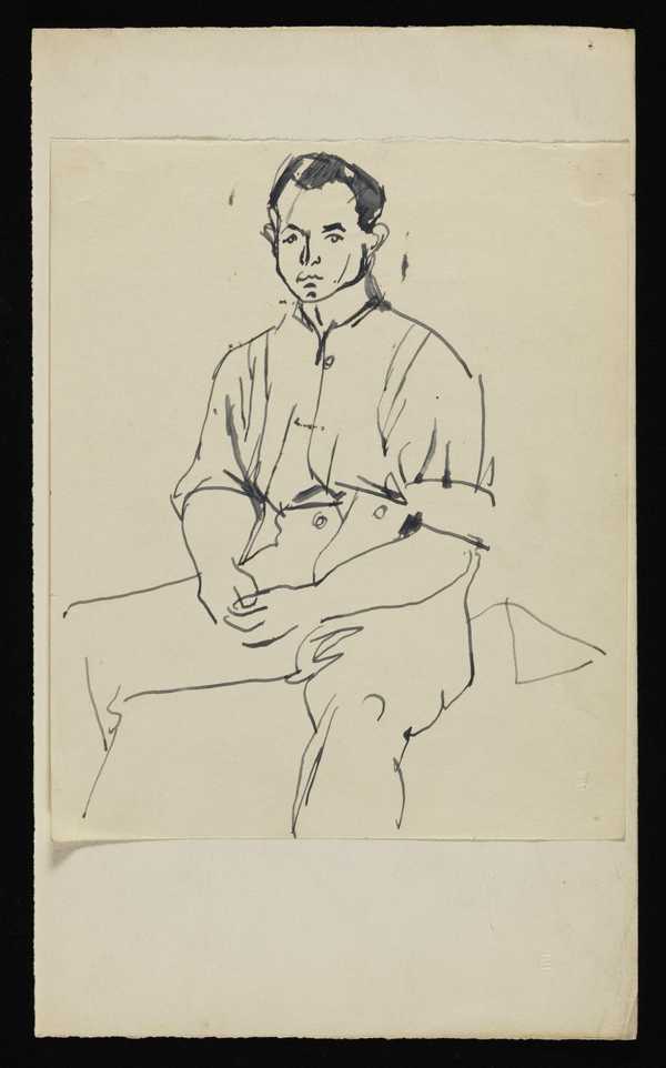 Self portrait‘, Keith Vaughan, [1941–2]‘, Keith Vaughan, [1941–2 ...