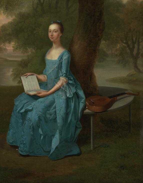 A Lady in Blue