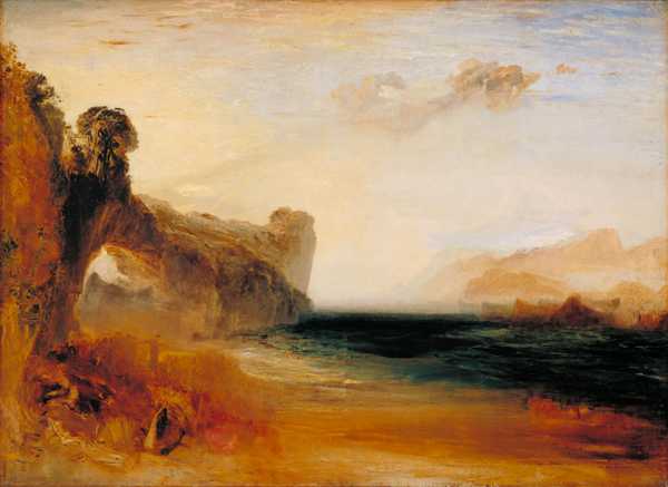 Rocky Bay with Figures', Joseph Mallord William Turner, c.1827–30
