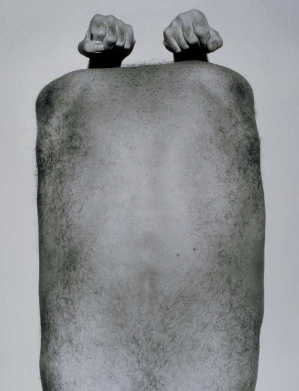 Self-Portrait (Back with Arms Above)