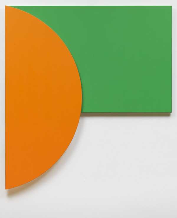 Orange Relief with Green