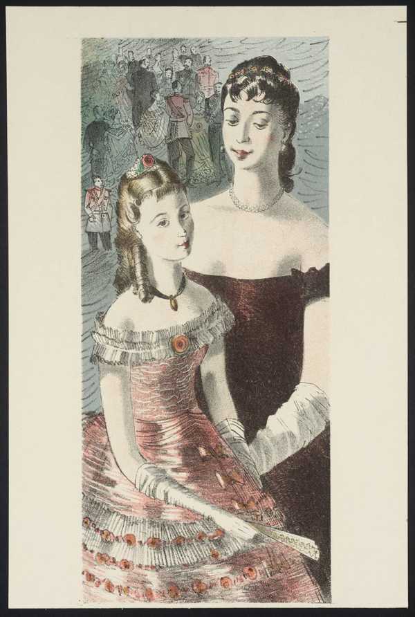 Untitled. Verso: So Freely Set on the Shapely Girlish Shoulders