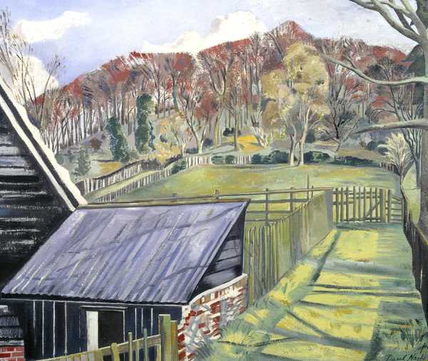 Behind the Inn