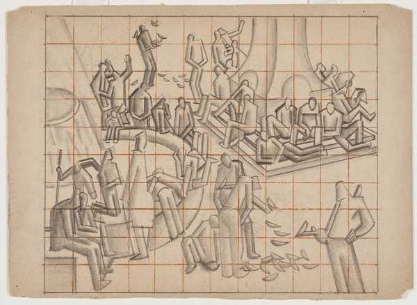 Study for ‘Trafalgar Square’