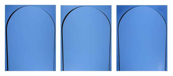 Poured Painting: Blue, Black, Blue