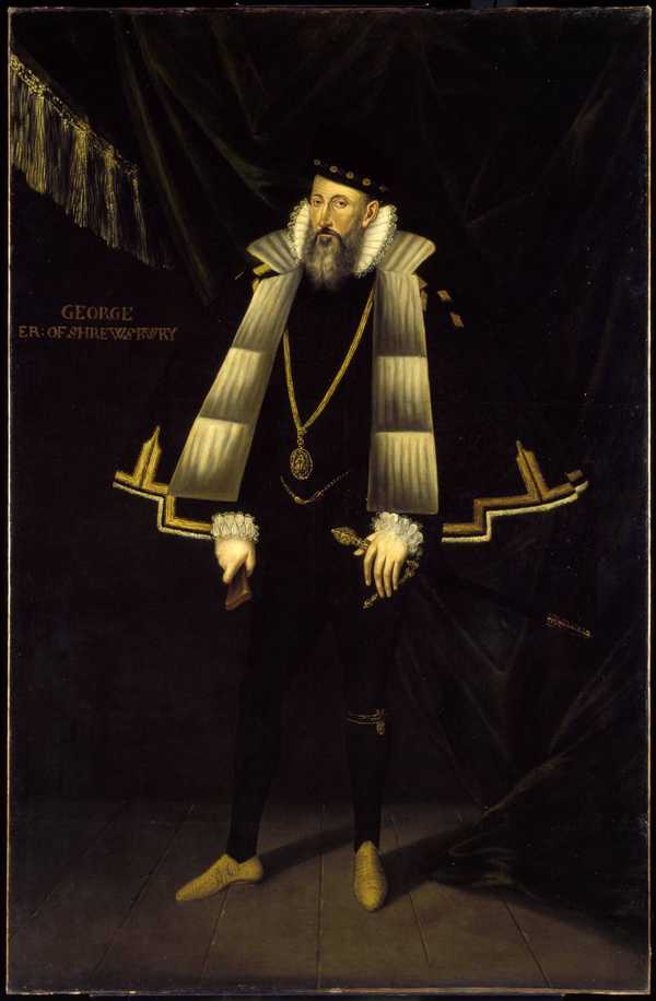 ‘Portrait of Talbot, 6th Earl of Shrewsbury‘, British School