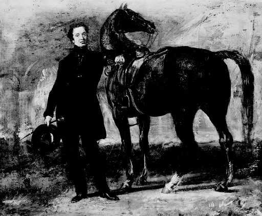 ‘Gentleman with a Horse‘, Benjamin Robert Haydon, 1844 | Tate