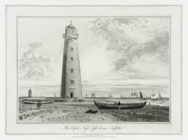 The Orford Ness Light Houses, Suffolk