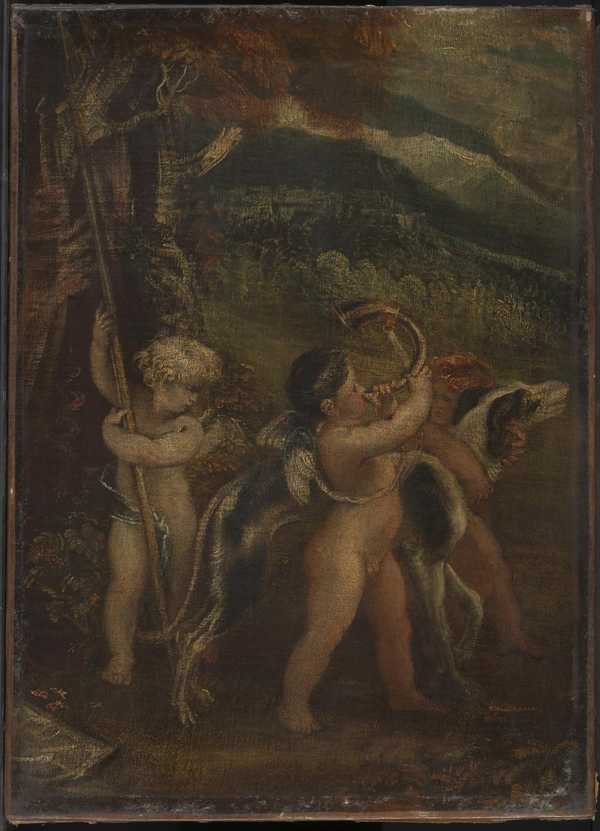 Cupids Preparing for the Chase