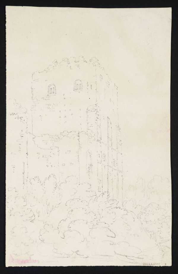 Part of the Ruins of Porchester Castle, Hampshire