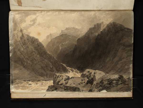 ‘The Pass of Aberglaslyn near Pontaberglaslyn‘, Joseph Mallord William ...