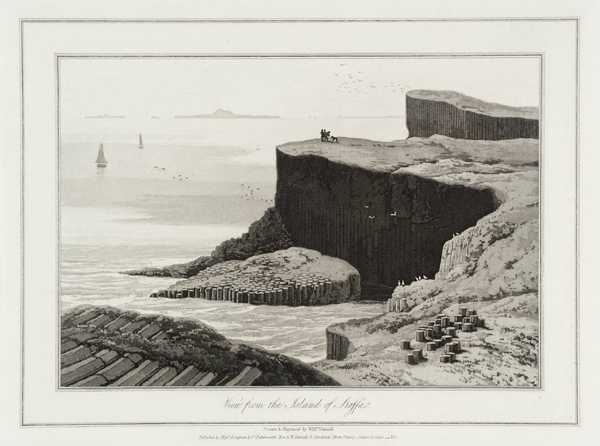 View from the Island of Staffa