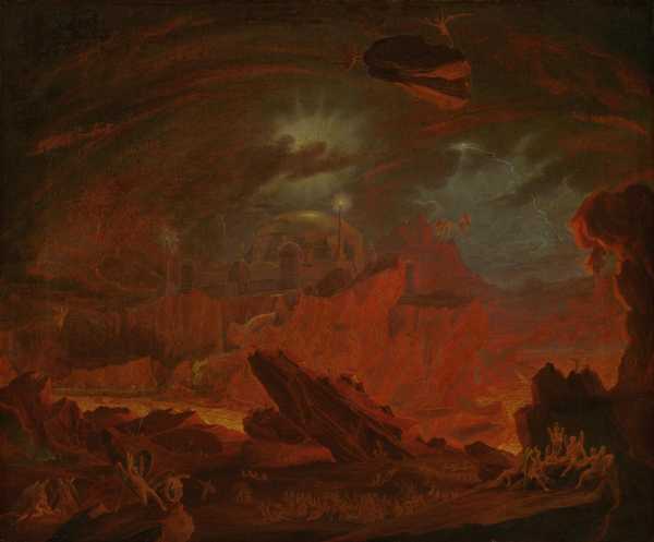 The Fallen Angels Entering Pandemonium, from ‘Paradise Lost’, Book 1