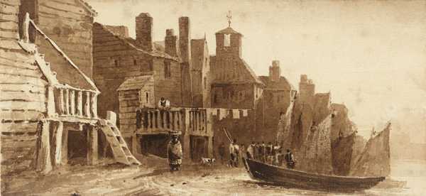 Buildings on the Banks of the Thames
