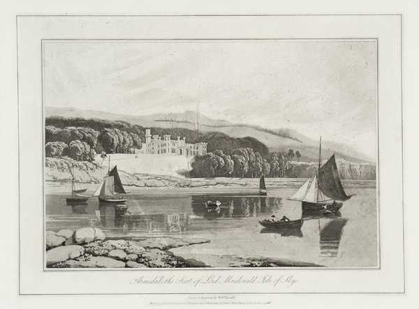 Armidal, the Seat of Lord Macdonald, Isle of Skye