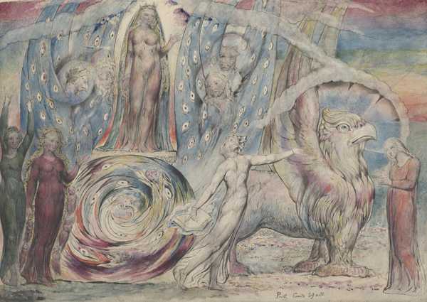 Beatrice Addressing Dante from the Car