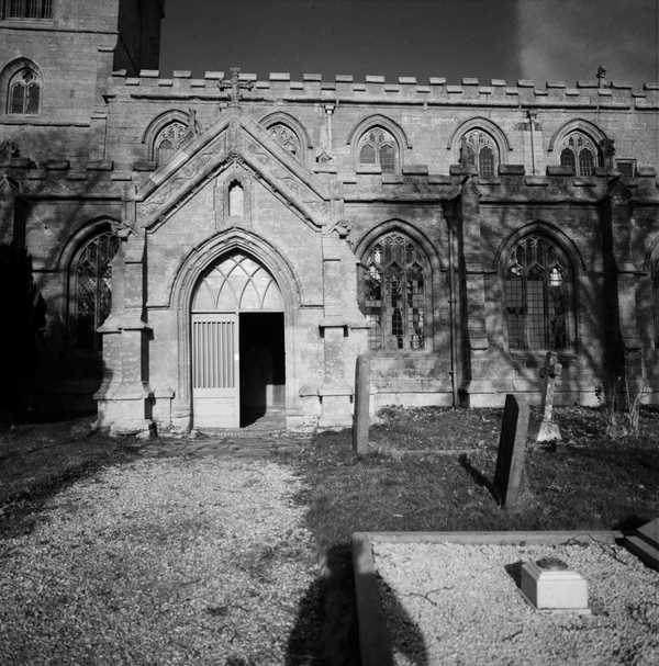 Photograph of detail of St Nicholas’ Church in Addlethorpe ...