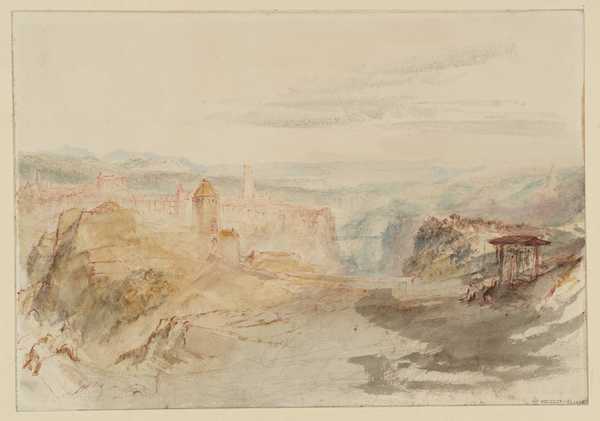 ‘Fribourg Sketchbook‘, Joseph Mallord William Turner, 1841–4 | Tate