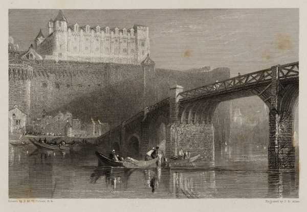 ‘Château of Amboise‘, after Joseph Mallord William Turner, 1833 | Tate