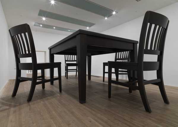 No Title (Table and Four Chairs)