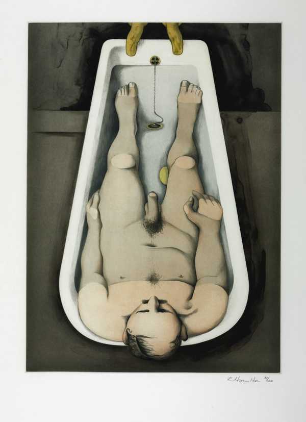 He foresaw his pale body