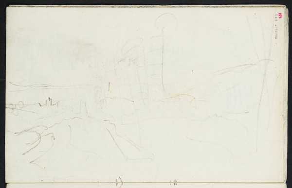 ‘Landscape, with Mountains‘, Joseph Mallord William Turner, c.1830–41 ...