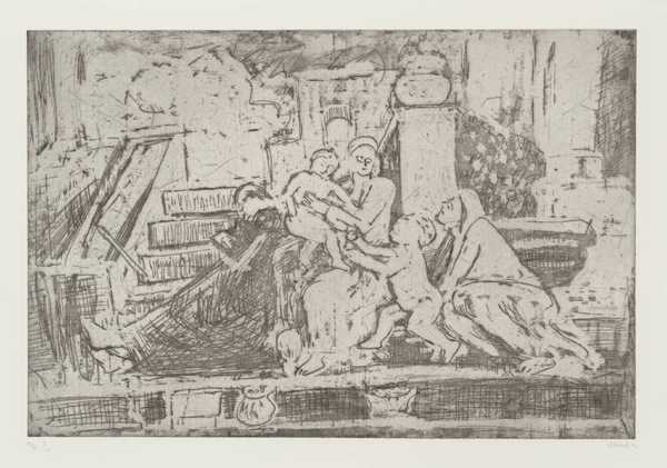 The Holy Family on the Step