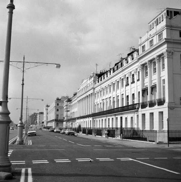 Photograph of townhouses on Brunswick Terrace, Brighton, Sussex‘, John