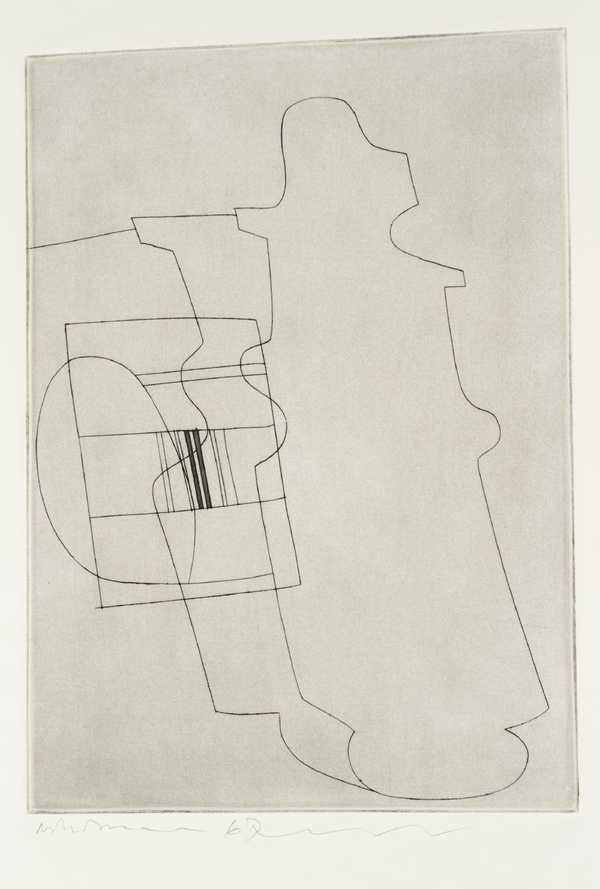 ‘glass topped bottle‘, Ben Nicholson OM, 1967 | Tate