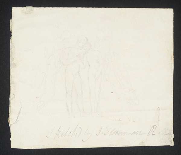 [title not known] Verso: Sketches of ?Diamond Jewellery