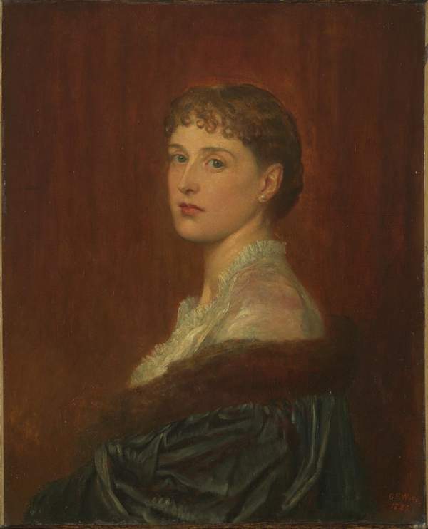 ‘Mrs Arthur Sassoon‘, George Frederic Watts, 1882 | Tate