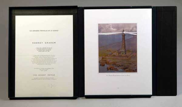 A Design for a Mirrored Slipcase for Les Dernières Merveilles de la science (A Children’s Book Published by Garnier Frères circa 1900)