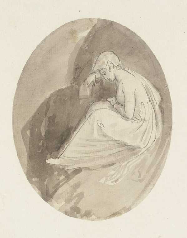 A Seated Girl